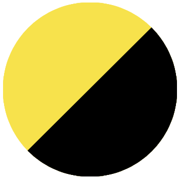 black yellow