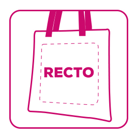 recto 25*25cm