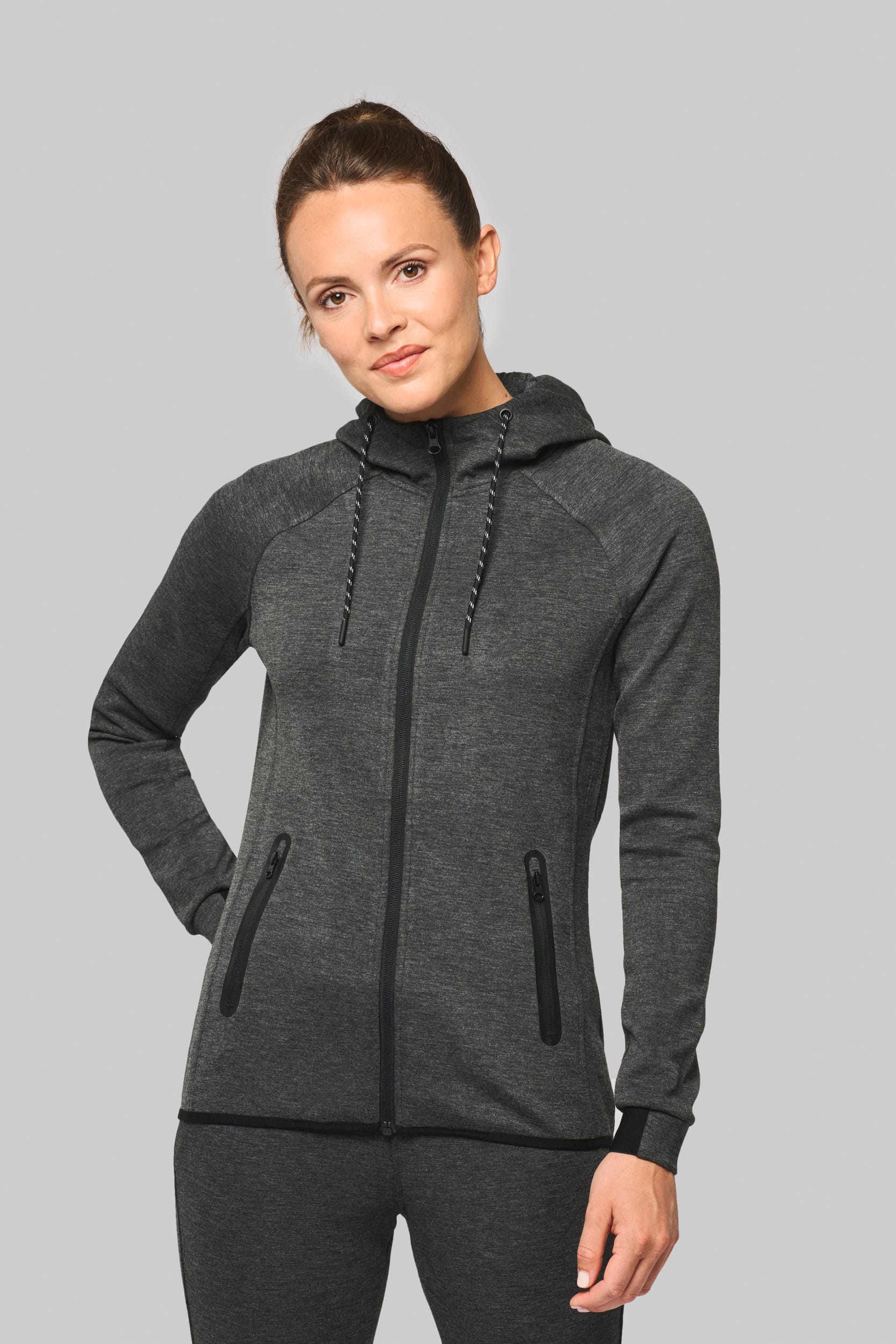 veste à capuche performance femme