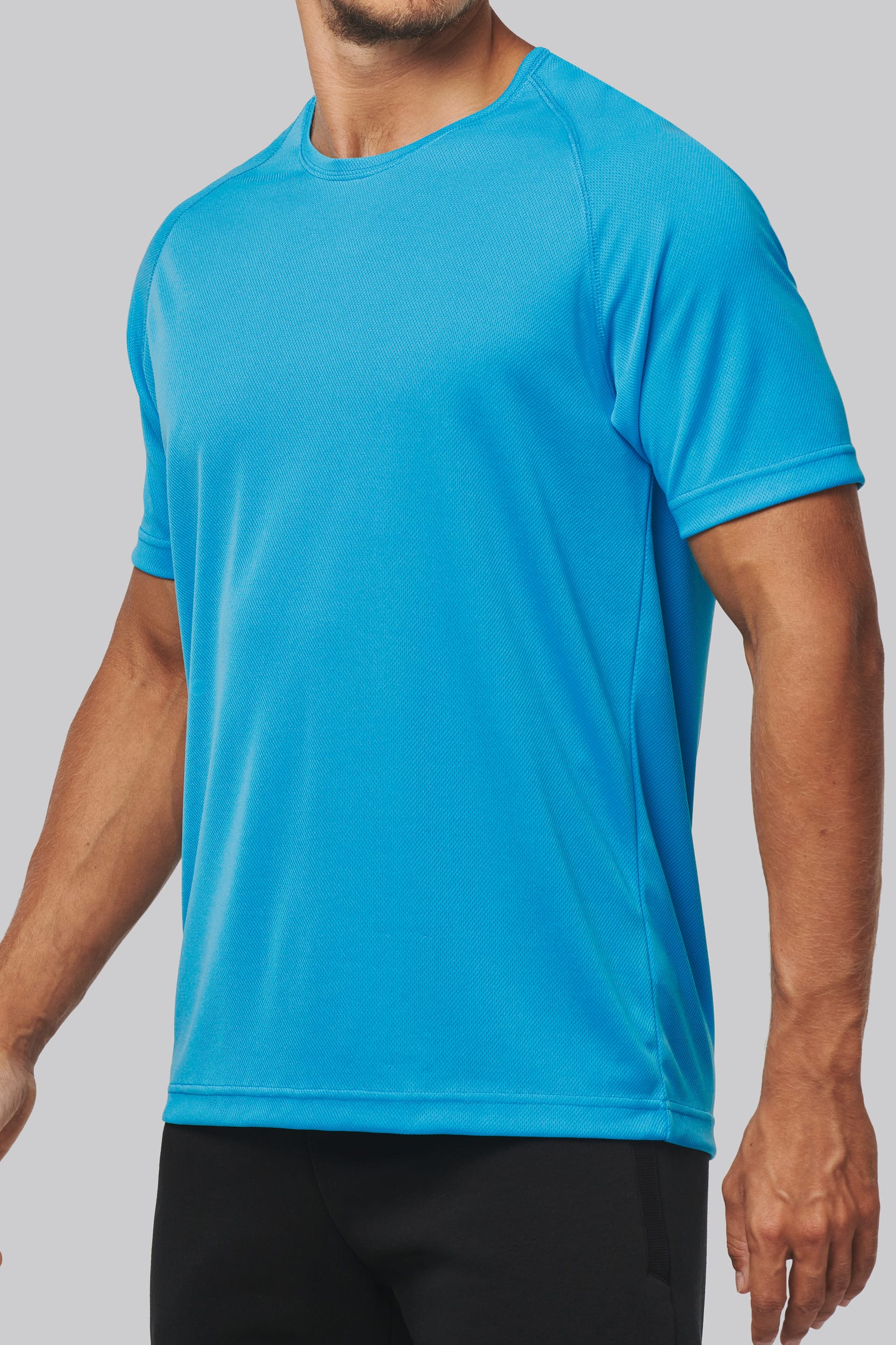 t shirt de sport manches courtes